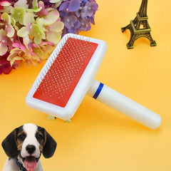 Keep your pet’s fur clean and tangle-free with the Plastic White Grooming Brush for Cats & Dogs. Designed for gentle yet effective grooming, this brush removes loose hair, dirt, and dander while providing a soothing massage. Perfect for all coat types, ensuring a healthy and shiny coat. Shop now at PetsGrocery.pk!
