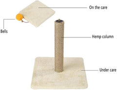 Keep your cat entertained and protect your furniture with the Scratching Post with Single Rope. Made from durable materials, this sturdy cat scratcher satisfies your cat's natural scratching instincts while promoting healthy claws. Perfect for cats of all sizes, it provides endless fun and stress relief. Shop now at PetsGrocery.pk for fast delivery in Pakistan!