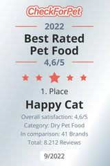Happy Cat Minkas Perfect Mix Adult – Poultry, Fish & Lamb Recipe for Balanced Feline Nutrition