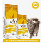 "Discover PETLINE Premium Adult Cat Food with a delicious Chicken Formula, designed to support optimal health and nutrition for your adult cat. Perfect for maintaining a balanced diet and overall well-being. Shop now!"