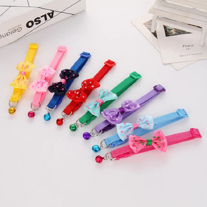 Upgrade your cat’s style with the Adjustable Cat Bow Collar with Bell – a soft, comfortable, and stylish accessory. Designed for safety and elegance, this collar is perfect for all cats. Shop now at PetsGrocery.pk!