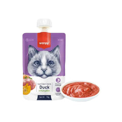 Give your cat a delicious and nutritious treat with Wanpy Cat Tasty Meat Paste – Chicken Flavor. Packed with high-quality protein, this creamy treat supports overall health and is perfect for rewarding or supplementing your cat’s diet.