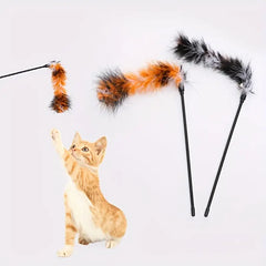 Enhance your cat’s playtime with the Interactive Fur Teaser Stick for Cats! Designed to stimulate natural hunting instincts, this fun and engaging toy keeps your feline active and entertained. Made with high-quality materials, it's perfect for interactive bonding and exercise. Shop now at PetsGrocery.pk for endless fun!