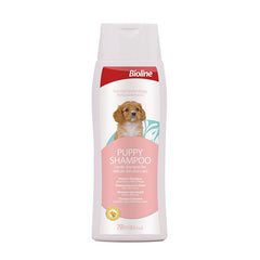 Puppy shampoo for dogs and cats no fragrance and colourant especially mild care.