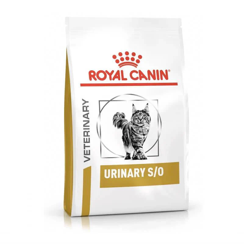 "Royal Canin Urinary SO Dry Cat Food – a specially formulated veterinary diet that supports urinary tract health, helps dissolve struvite stones, and prevents crystal formation for optimal bladder care."