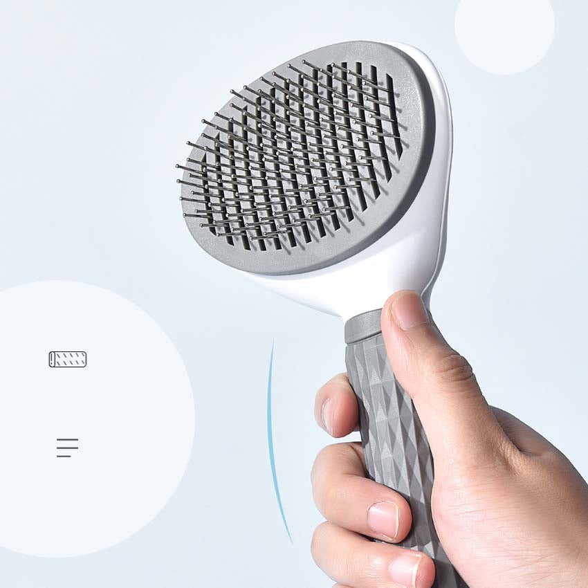 Make grooming effortless with the Round Button Brush for Cats &amp; Dogs. Designed for easy detangling and gentle fur care, this grooming tool ensures your pet stays comfortable and well-groomed. Shop now!