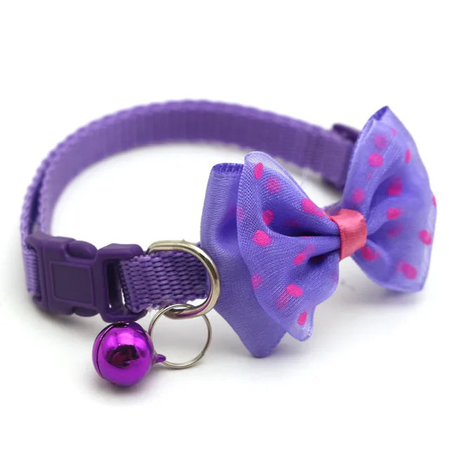 Upgrade your cat’s style with the Adjustable Cat Bow Collar with Bell – a soft, comfortable, and stylish accessory. Designed for safety and elegance, this collar is perfect for all cats. Shop now at PetsGrocery.pk!