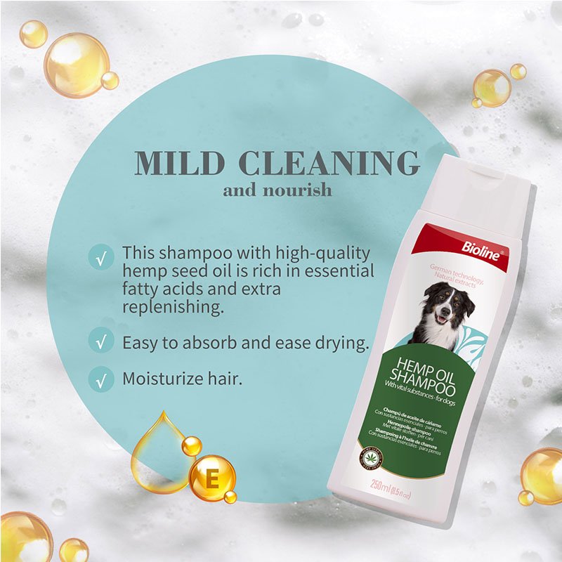 This shampoo with high-quality hemp seed oil is rich in essential fatty acids and extra replenishing.