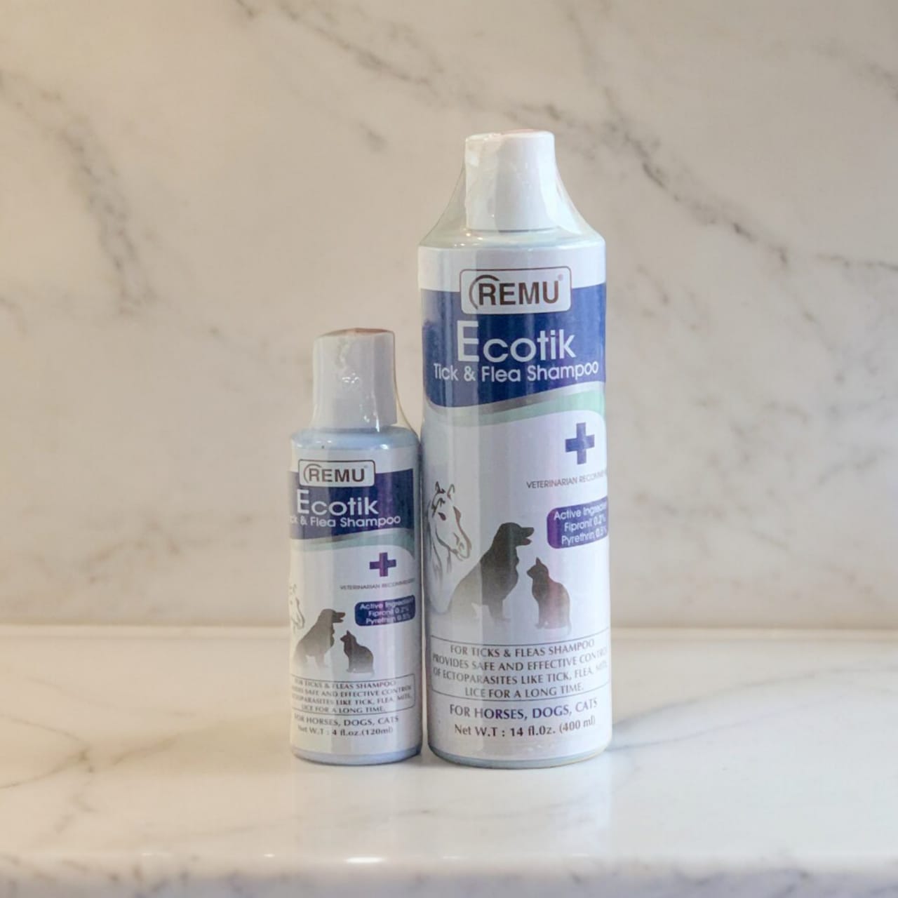 Remu Ecotik Medicated Shampoo for Dogs &amp; Cats provides anti-fungal, antibacterial, and soothing care for pets with sensitive skin. Perfect for itch relief and a healthy coat. Buy now at PetsGrocery.pk!