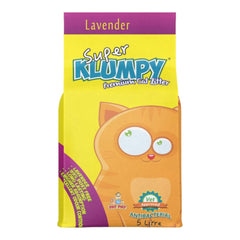 Super Klumpy Cat Litter – Lavender Scented, Ultra-Clumping &amp; Superior Odor Control for a Fresh &amp; Clean Home. Dust-Free &amp; Highly Absorbent for Easy Maintenance.