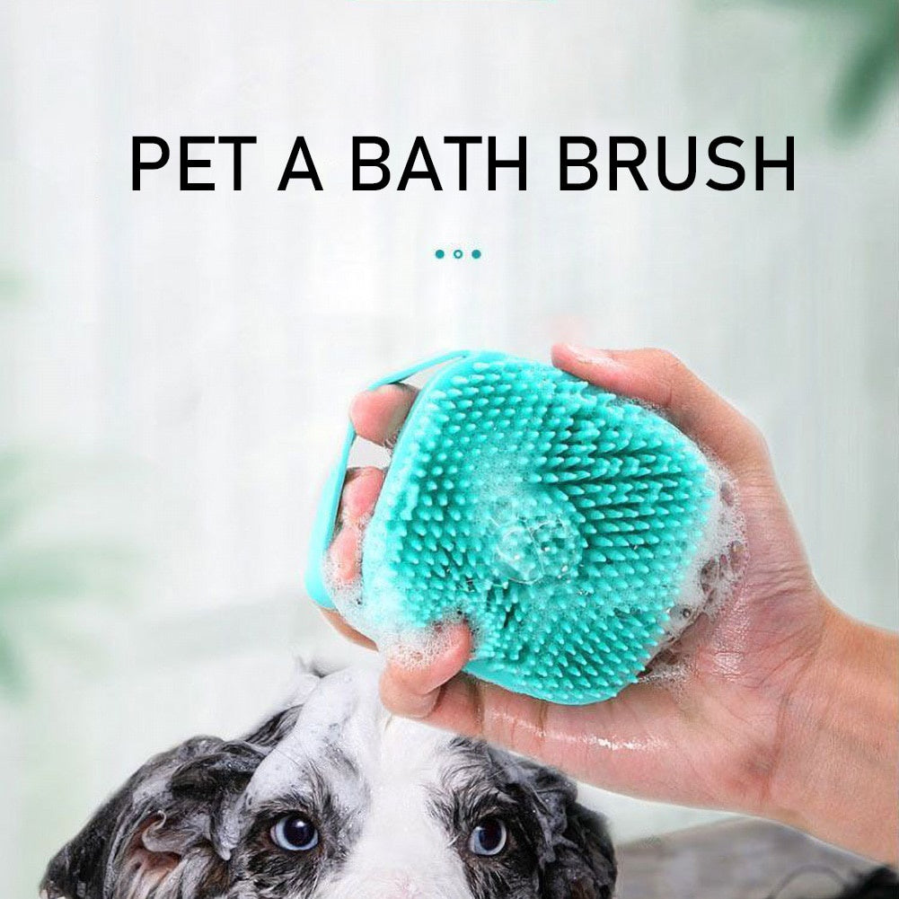 Upgrade your pet's grooming routine with the Luxury Pet Spa Brush. This silicone massage brush with a built-in shampoo dispenser ensures a relaxing and effective clean. Shop online now!