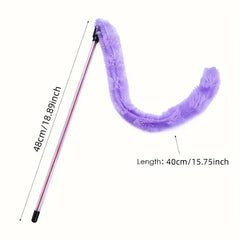 Engage your cat in endless fun with the Cat Feather Teaser Stick! This interactive toy stimulates natural hunting instincts, providing exercise and entertainment. Perfect for keeping your feline active and happy. Shop now at PetsGrocery.pk!