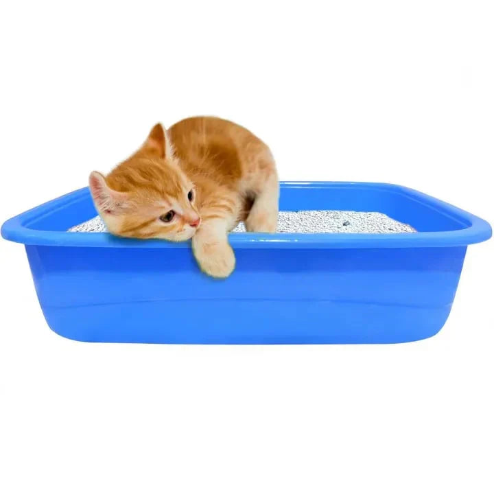 Introducing the Litre Tray for Cats, designed to make your feline friend's litter box experience more comfortable and hygienic. Made with premium materials, this tray offers easy cleaning and odour control, ensuring a clean and healthy environment for your pet. Say goodbye to mess and hello to convenience with our Litre Tray for Cats.