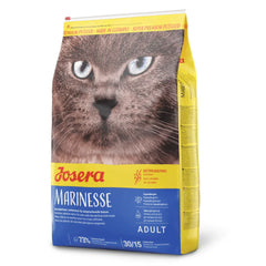 "Josera Marinesse Adult Cat Food – grain-free, hypoallergenic formula with premium salmon for optimal digestion, healthy skin, and a shiny coat. Perfect for cats with food sensitivities."