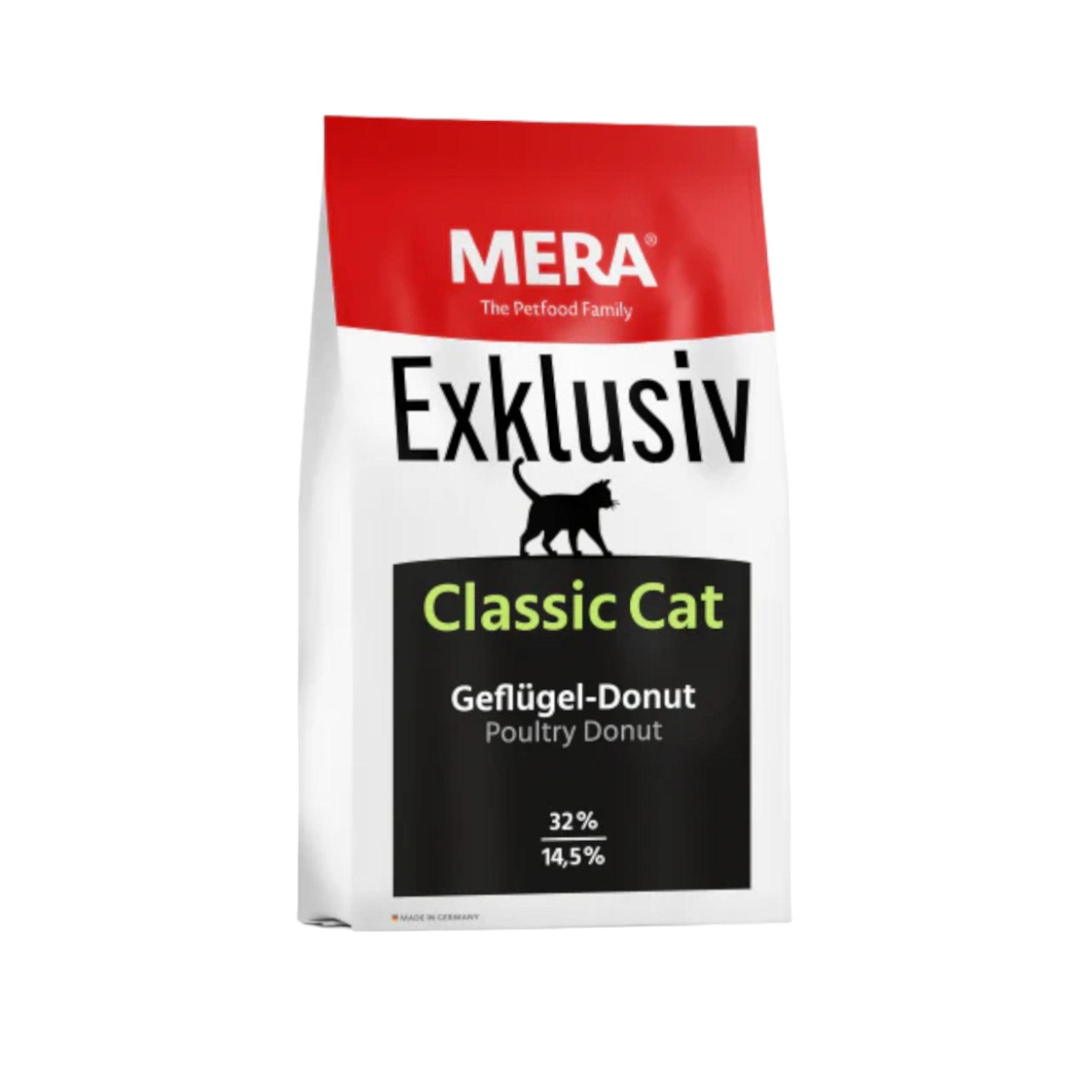 "Discover Mera Exklusiv Classic Cat Food – premium nutrition for optimal feline health &amp; vitality. Made with high-quality ingredients to support digestion, immunity, and a shiny coat. Perfect for happy, healthy cats!"