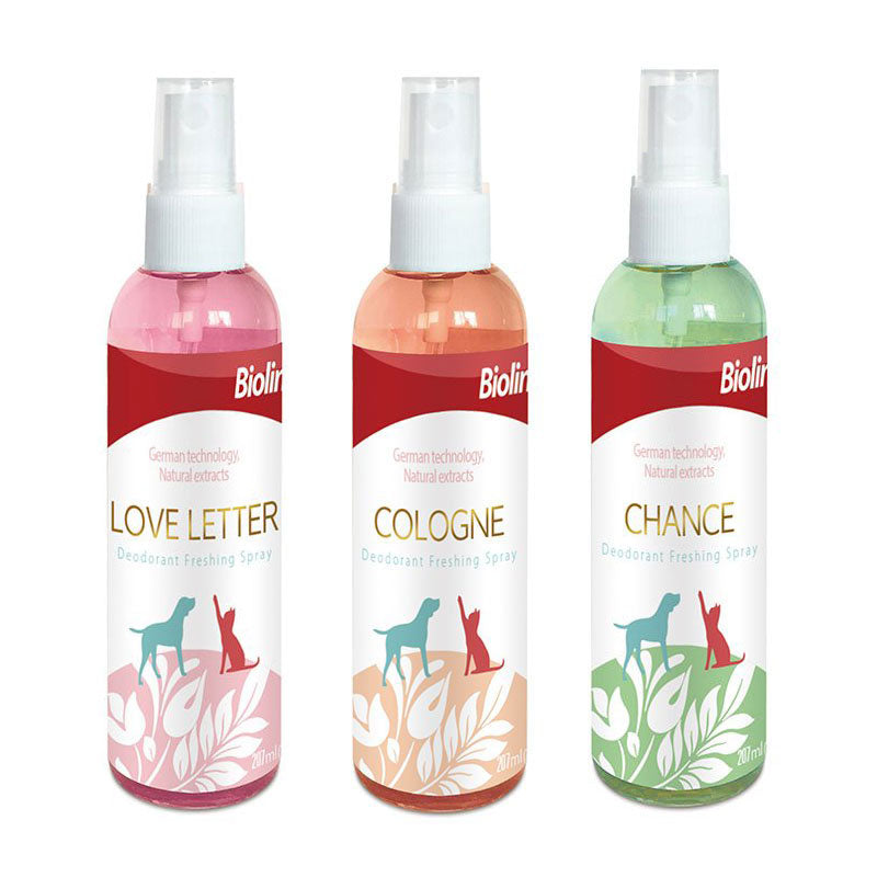 Bad smells caused by the pets’ body&nbsp; odour or the environment, can be eliminated in seconds, leaving a pleasant and lasting fragrance.